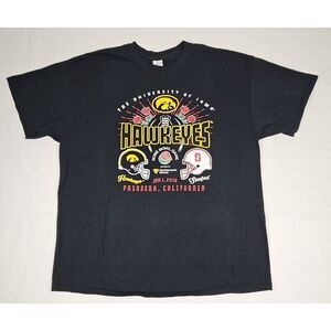 2016 Rose Bowl T-Shirt Mens Large.‎ Iowa Hawkeyes vs. Stanford College Football